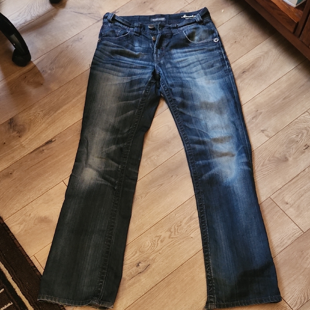 Mek Usa Dnm Blue Denim Jeans